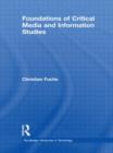 Foundations of Critical Media and Information Studies - Book