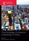 The Routledge Companion to Business in Africa - Book