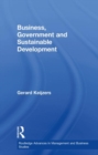 Business, Government and Sustainable Development - Book