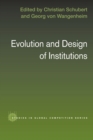 Evolution and Design of Institutions - Book