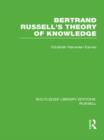 Bertrand Russell's Theory of Knowledge - Book