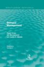 Demand Management (Routledge Revivals) : Stagflation - Volume 2 - Book