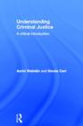 Understanding Criminal Justice : A Critical Introduction - Book