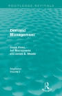 Demand Management (Routledge Revivals) : Stagflation - Volume 2 - Book
