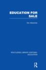 Education for Sale - Book