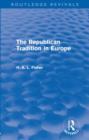 The Republican Tradition in Europe - Book