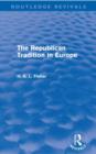 The Republican Tradition in Europe - Book