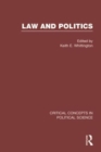 Law and Politics - Book