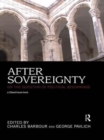 After Sovereignty : On the Question of Political Beginnings - Book