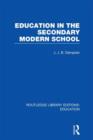 Education in the Secondary Modern School - Book