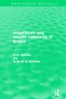 Inheritance and Wealth Inequality in Britain (Routledge Revivals) - Book