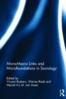 Micro-Macro Links and Microfoundations in Sociology RPD - Book