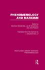 Phenomenology and Marxism - Book