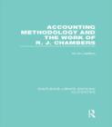 Accounting Methodology and the Work of R. J. Chambers (RLE Accounting) - Book