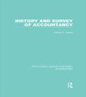 History and Survey of Accountancy (RLE Accounting) - Book