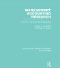 Management Accounting Research (RLE Accounting) : A Review and Annotated Bibliography - Book