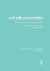 Law and Accounting (RLE Accounting) : Nineteenth Century American Legal Cases - Book