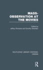 Mass-Observation at the Movies - Book