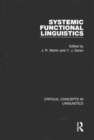 Systemic Functional Linguistics - Book