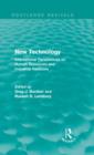 New Technology (Routledge Revivals) : International Perspective on Human Resources and Industrial Relations - Book