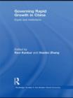 Governing Rapid Growth in China : Equity and Institutions - Book