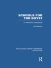 Schools for the Boys? : Co-education reassessed - Book
