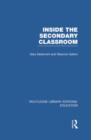 Inside the Secondary Classroom (RLE Edu O) - Book