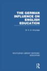 German Influence on English Education - Book