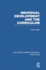 Individual Development and the Curriculum - Book