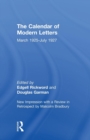 Calendar Modern Letts 4v Cb : Cal of Modern Letters - Book