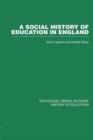 A Social History of Education in England - Book