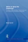 When to Stop the Cheering? : The Black Press, the Black Community, and the Integration of Professional Baseball - Book