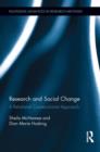 Research and Social Change : A Relational Constructionist Approach - Book