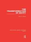 The Transformation of Egypt (RLE Egypt) - Book