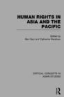 Human Rights in Asia and the Pacific - Book