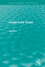 Inside India Today (Routledge Revivals) - Book