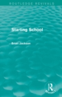 Starting School (Routledge Revivals) - Book