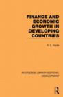 Finance and Economic Growth in Developing Countries - Book