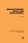 Indian Economic Policy and Development - Book