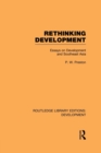 Rethinking Development : Essays on Development and Southeast Asia - Book
