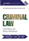 Optimize Criminal Law - Book