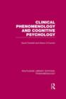 Clinical Phenomenology and Cognitive Psychology - Book