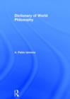 Dictionary of World Philosophy - Book