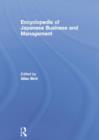 Encyclopedia of Japanese Business and Management - Book