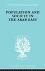 Populatn Soc Arab East  Ils 68 - Book