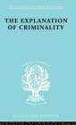 Explanatn Criminalty   Ils 206 - Book