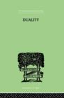 Duality : A STUDY IN THE PSYCHO-ANALYSIS OF RACE - Book