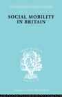 Social Mobility in Britain - Book