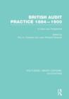 British Audit Practice 1884-1900 (RLE Accounting) : A Case Law Perspective - Book