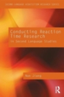 Conducting Reaction Time Research in Second Language Studies - Book